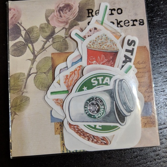 Lot of 25 STARBUCKS 2" Stickers Coffee Theme NEW - Picture 4 of 4